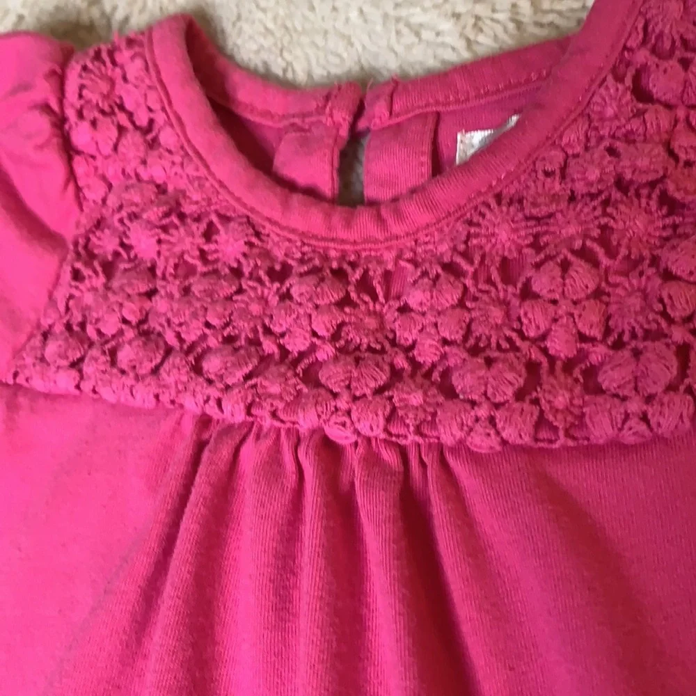 Ralph Lauren Pink Dress 6M Short Sleeves EUC